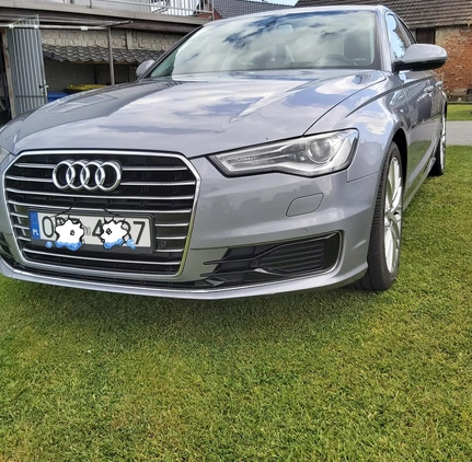 Audi A6 cena 93000 przebieg: 95550, rok produkcji 2015 z Biała małe 106